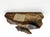 1970s 1978 Hand Carved Wooden Eagle Statue Perched on Stump Vintage Soviet Sakhalin Art For Sale - Image 5 of 5