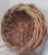 This large, French Country, winnowing basket was used in rural areas when gathering and separating grain. It is woven from...