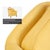 Fabric Armchair in Yellow from Bielefelder Werkstätten For Sale - Image 9 of 18