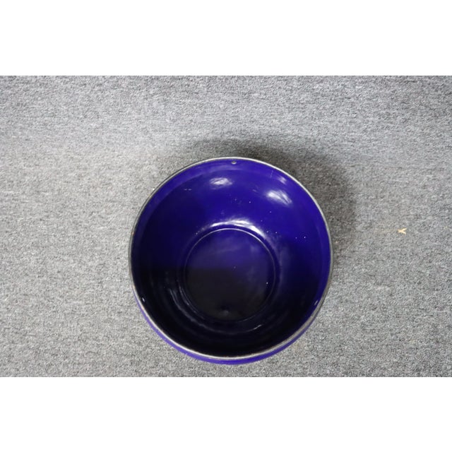 Otto Wicke Leading Pharmacists Enamel Jardiniere For Sale - Image 4 of 7