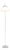 Vintage Italian Floor Lamp by Guzzini, 1970 For Sale