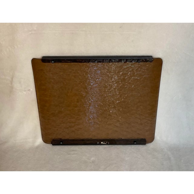 Vintage Mid Century Side Table With Removable Tray For Sale In Greenville, SC - Image 6 of 13