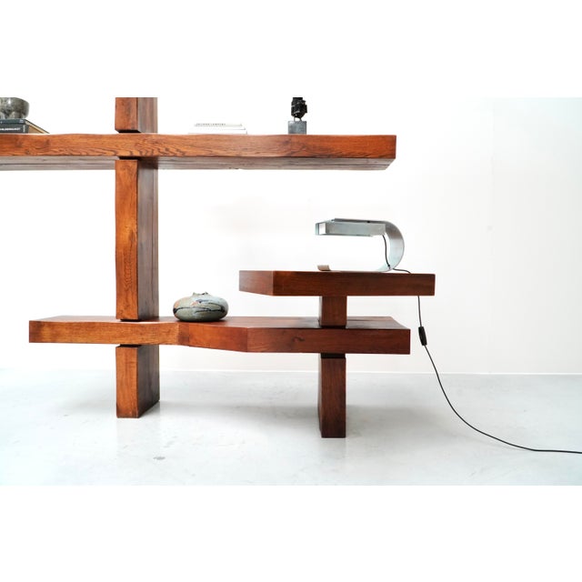 Mid-Century Modern CG01 Table Lamp in Galvanized Steel by Christophe Gevers, 2010s For Sale - Image 3 of 9