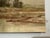 Early 20th Century Attributed to Frank Henry Mason Riverside House Trees Original Watercolor Landscape For Sale - Image 4 of 6