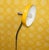 Black Large Yellow and Chrome Adjustable Gooseneck Floor Lamp, 1970s For Sale - Image 8 of 14