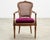 French French Louis XVI Style Carved Walnut Cane Fauteuil Armchair For Sale - Image 3 of 18