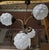 Mid-Century Metal Chandelier, 1950s For Sale - Image 4 of 5