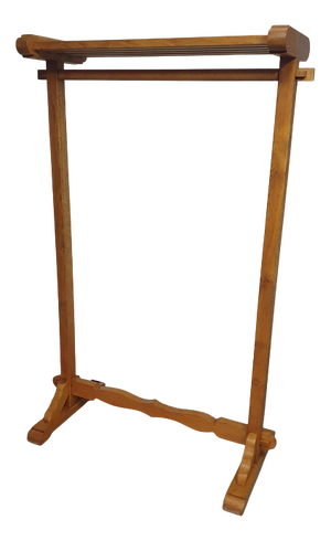 Oak Floor Coat Rack