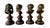 Neoclassical Bronze Female Allegorical Busts on Marble Plinths, Set of Four For Sale - Image 3 of 9