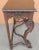 Antique Polychrome English Regency Carved Acanthus Console Table For Sale - Image 4 of 11