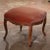 Early 20th Century Title: Early 20th Century French Louis XV Walnut Stool With Velvet Seat For Sale - Image 5 of 9