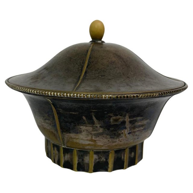 Jugendstil Silver Plated Dose by Josef Hoffmann, 1890s For Sale - Image 9 of 9