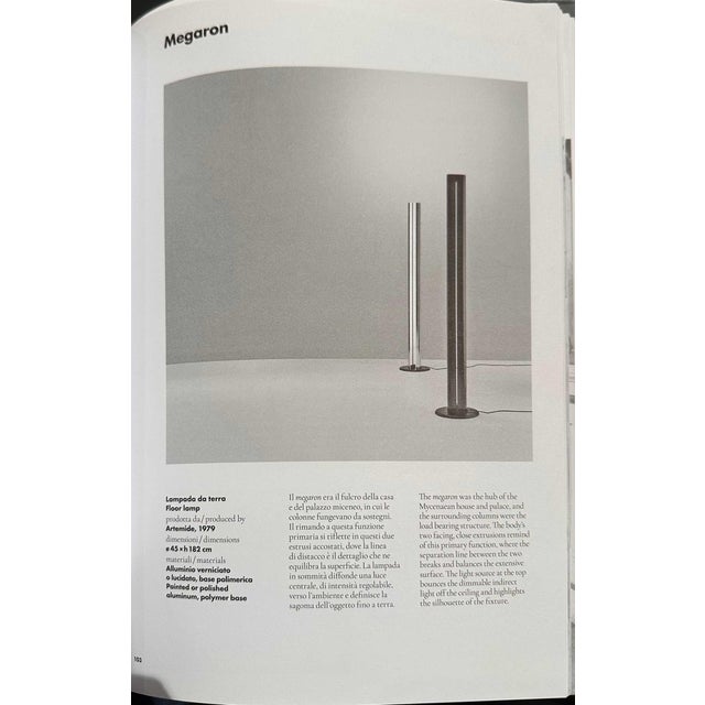 Megaron Floor Lamp in Red by Gianfranco Frattini for Artemide, 1970s For Sale - Image 6 of 7