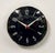 Metal Vintage Dark Blue Wall Clock from Metamec, 1970s For Sale - Image 7 of 18