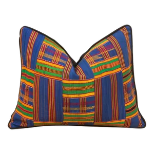 Kakum Vintage African Kente Pillow Cover
