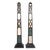 Pair of Ebonized and Marble Obelisks For Sale In Boston - Image 6 of 8