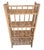 Vintage Mid-Century 4-Tier Bamboo Folding Etagere Bookshelf For Sale In West Palm - Image 6 of 12