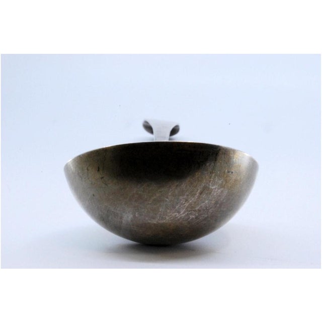 Silver Soup Ladle with Engravings For Sale - Image 6 of 9