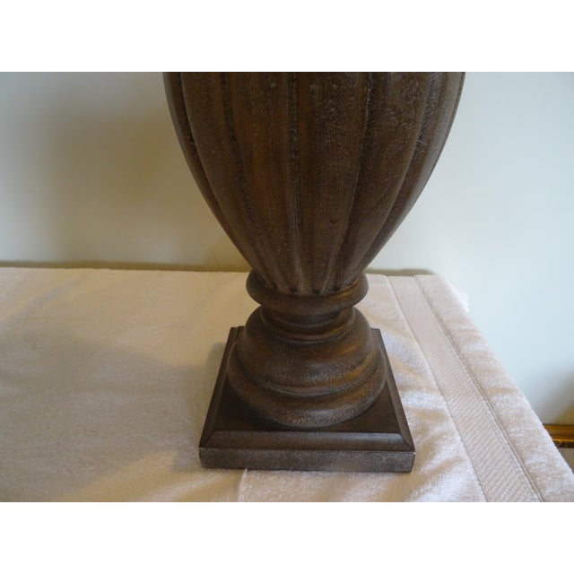 Wood Lamps From Richard James of London - a Pair For Sale - Image 4 of 6