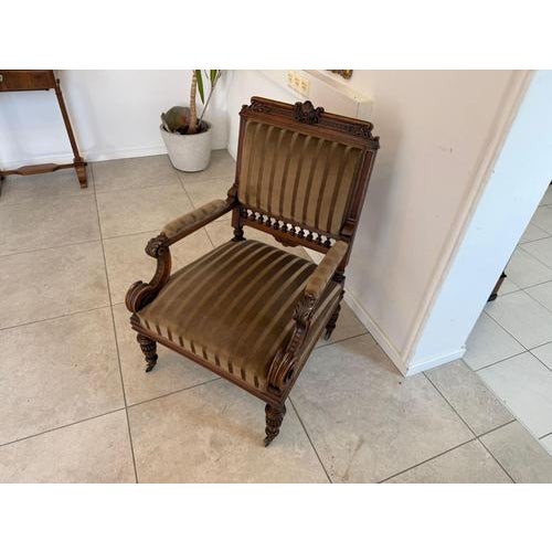 German Historicism Armchair, 1860s For Sale - Image 3 of 10