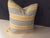 2010s Lemon Stripe W/ Pattern by Duralee- Pillows - a Pair For Sale - Image 5 of 7