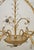 Bagues Style Gold Finish Foliate Glass Chandelier For Sale - Image 6 of 12