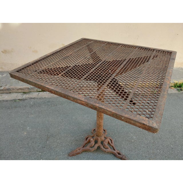 Vintage Garden Table, 1950s For Sale - Image 9 of 12