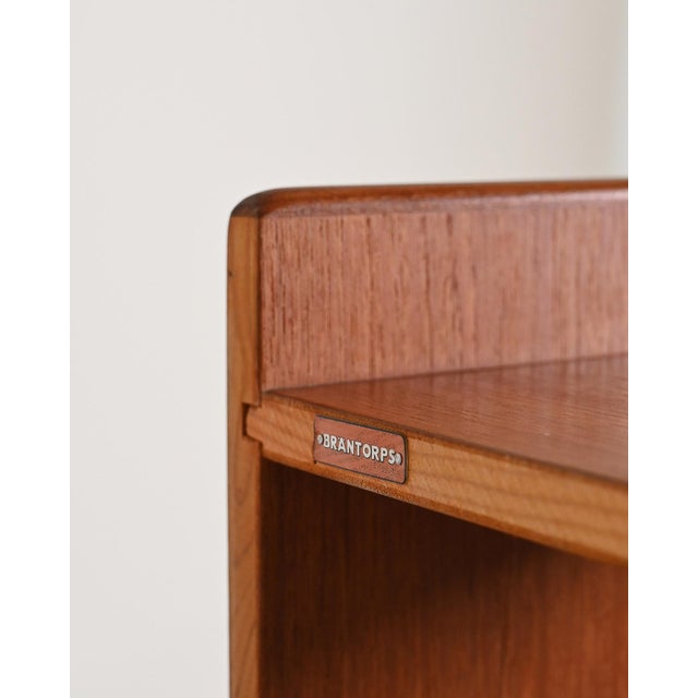 Wood Vintage Teak Bookcase from Bränntorps, 1950s For Sale - Image 7 of 8