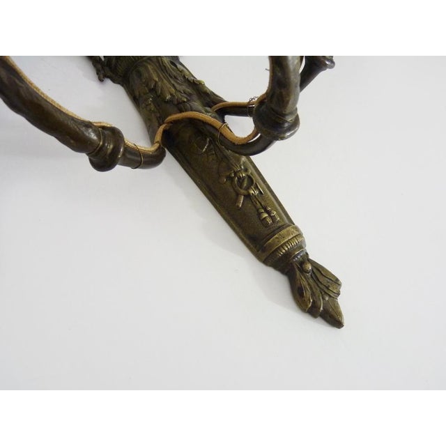 Gold Louis XV Bronze Wall Lights, 1930s For Sale - Image 8 of 10