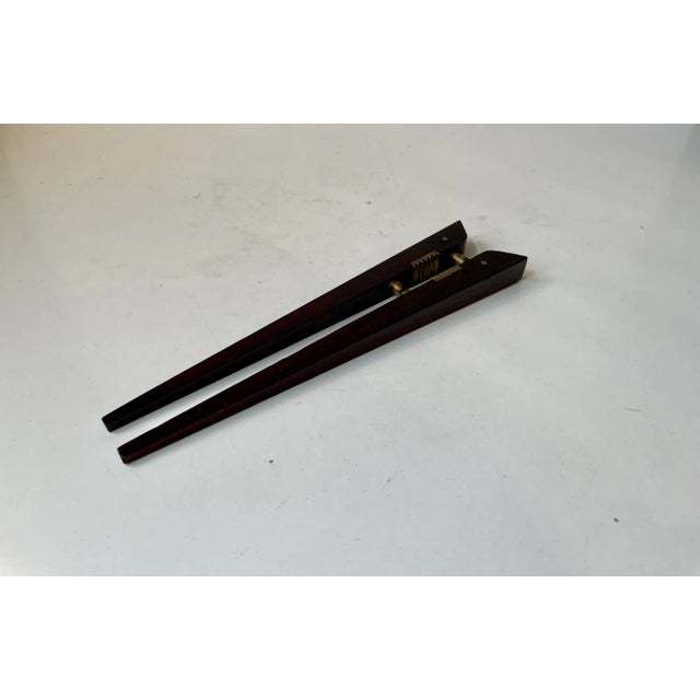 1960s Mid-Century Nutcracker in Rosewood and Brass by Poul Knudsen, 1960s For Sale - Image 5 of 9