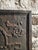 Antique French Cast Iron Fireback, 18th Century For Sale - Image 3 of 11