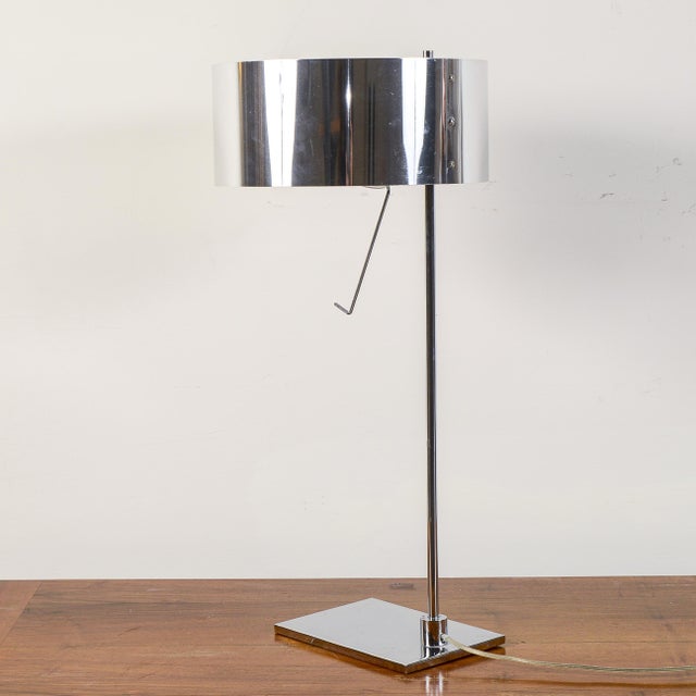 Modern Metal Table Lamp For Sale - Image 6 of 9