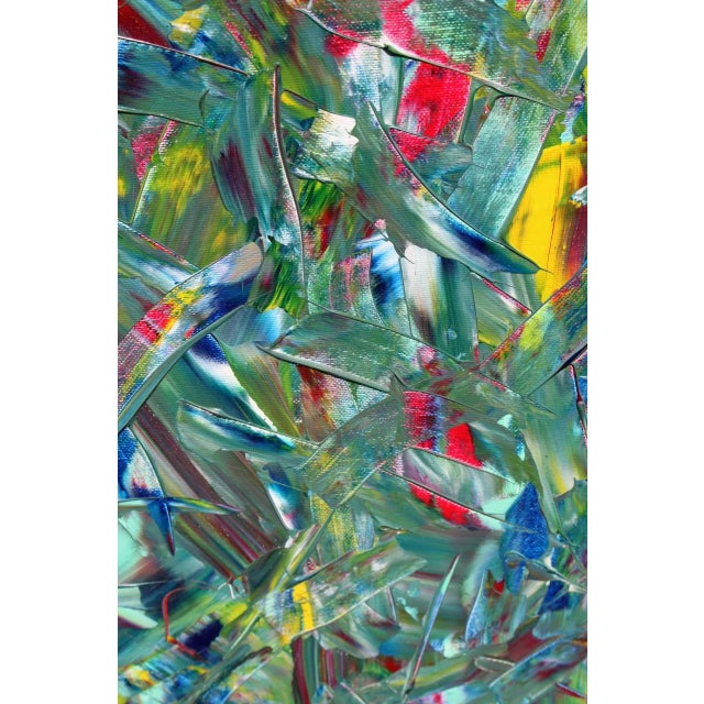 Abstract Composition, 1979, Acrylic on Canvas For Sale - Image 3 of 6