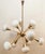 Sputnik 12-Light Chandelier in Brass and Glass For Sale - Image 15 of 18