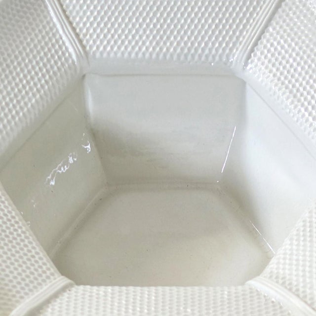 1950s Black & White Metal Plant Stand, 1950s For Sale - Image 5 of 7