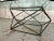 Metal Geometric Coffee Table by Milo Baughman for Directional For Sale - Image 7 of 13