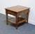 DURHAM FURNITURE Solid Cherry Early American Style 22" Accent End Table 947-53 - Made in Canada 24.5" High 22" Wide 27.25"...