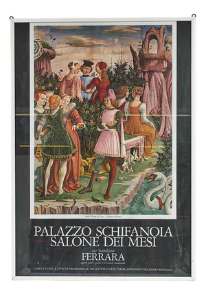 Hall of the Months Palazzo Schifanoia Poster, 1980s