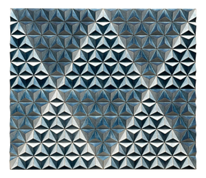 Sebastian Welzel, Gis-7 Topographie Blue Phtalo, Cardboard, Limited Edition 3 of 20