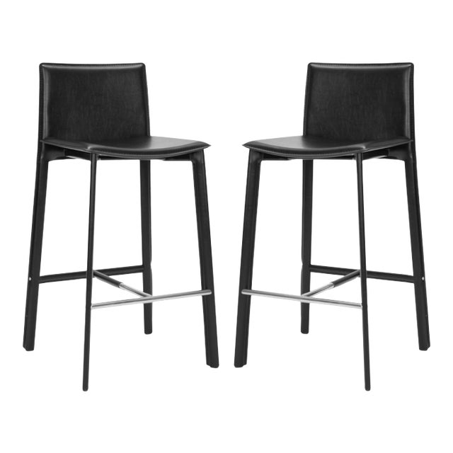 28.5" H Barstool Black & Chrome - a Pair For Sale