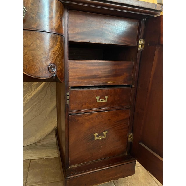 Antique Mahogany Sideboard Buffet For Sale - Image 13 of 17