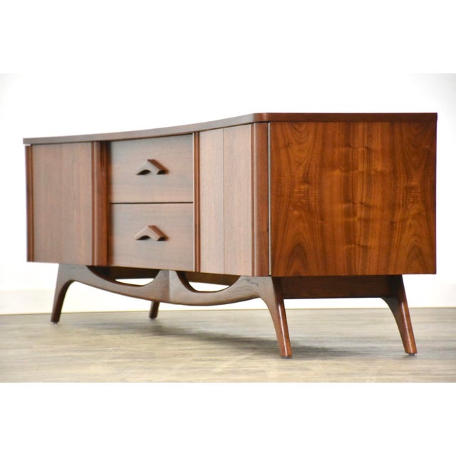 mid century tv credenza