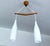 Scandinavian Pendant Light in Teak and Glass, 1960s For Sale - Image 12 of 15