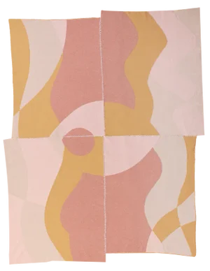 Abstract Wool Blanket