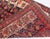 Antique Persian Shiraz Red, Ivory, Black Handmade Wool Carpet For Sale - Image 4 of 9