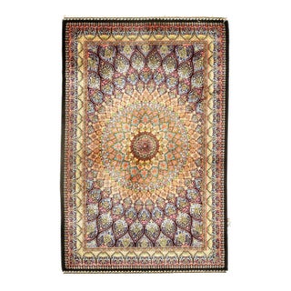Pasargad DC Exquisite Design Paris Palace Fine Power Loom V.Silk Rug For Sale