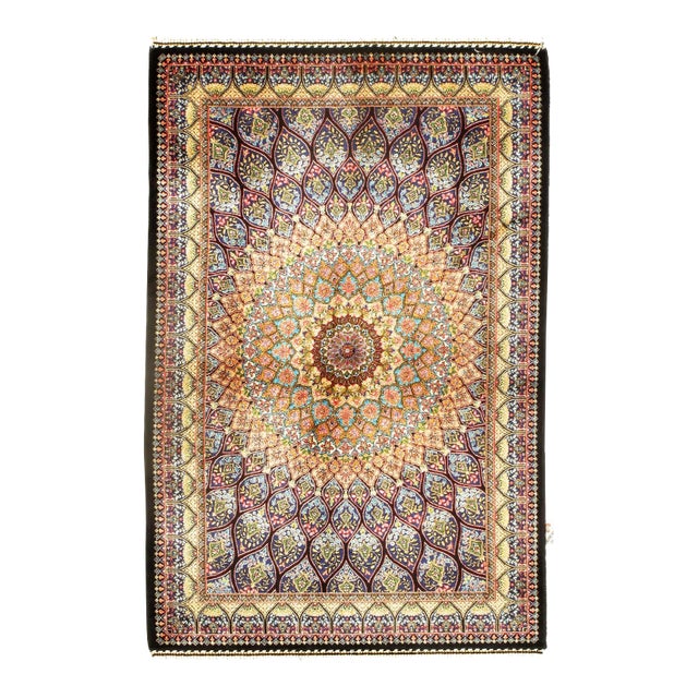 Pasargad DC Exquisite Design Paris Palace Fine Power Loom V.Silk Rug For Sale