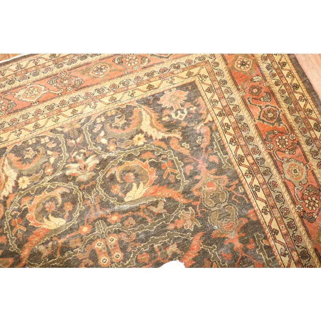 Antique Persian Malayer Rug For Sale - Image 10 of 18