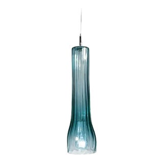 Curve Pendant Light from the Flashlight Collection in Lagoona For Sale