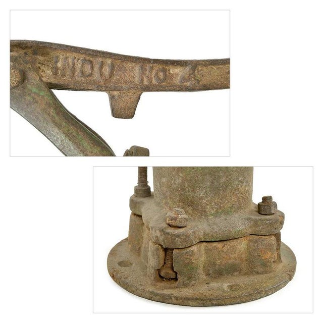 19th Century Cast Iron Water Pump For Sale - Image 5 of 7